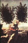 unknow artist Apollo and Daphne - Tempera on wood Sweden oil painting artist